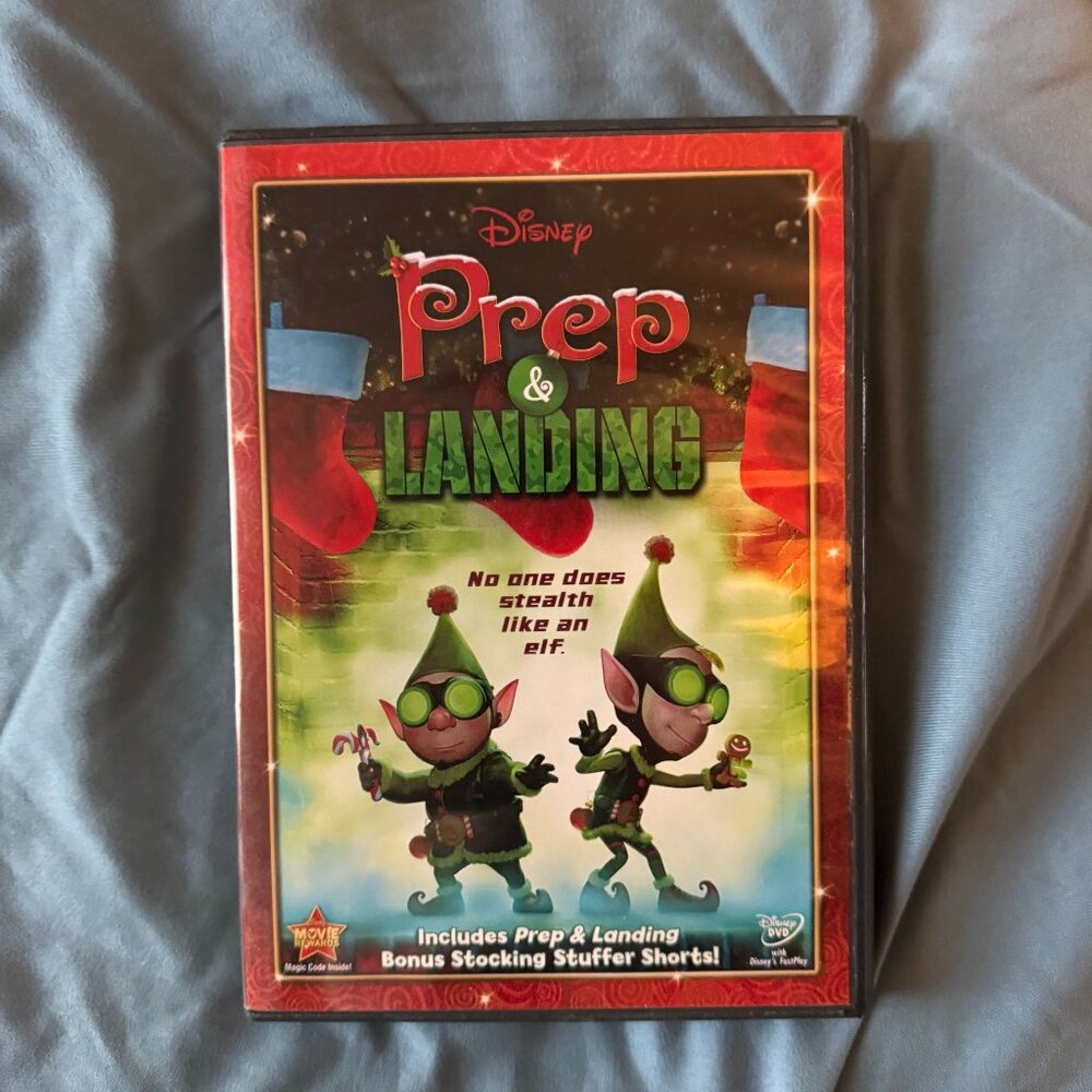 Disney Prep and Landing [DVD] Disc Tested, Working